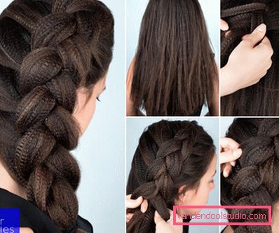 Belle acconciature per flauto per capelli