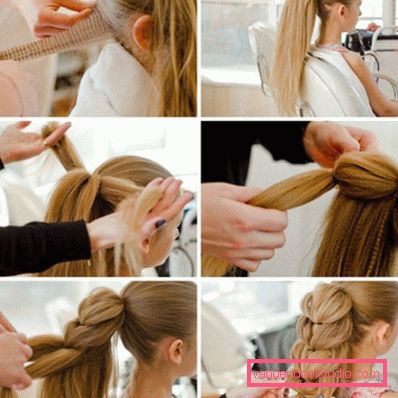 Belle acconciature per flauto per capelli