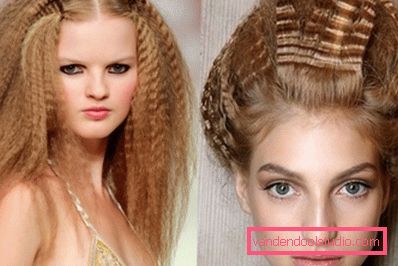 Acconciature con flauto Belle acconciature per flauto per capelli