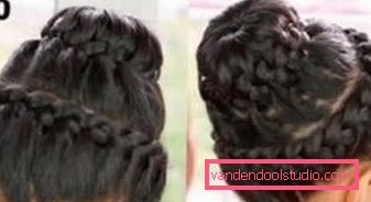Bella acconciatura con bagel per capelli lunghi, passo dopo passo