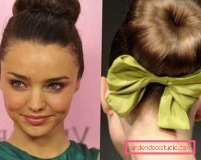 Acconciature con un ciambella per capelli lunghi, passo dopo passo Bella acconciatura con bagel per capelli lunghi, passo dopo passo