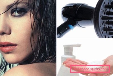 effetto bagnato con un diffusore