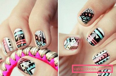 Nail design alla moda 2019-2020 anni