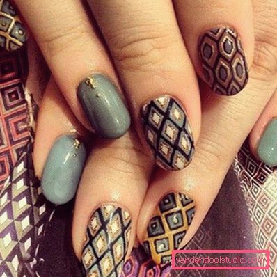 Nail design alla moda 2019-2020 anni