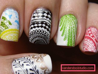 Nail design alla moda 2019-2020 anni