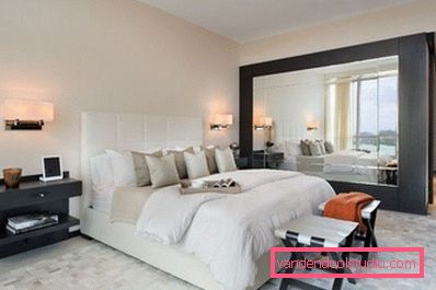 Design moderno della camera da letto
