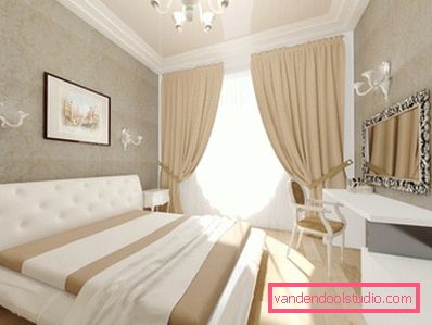 Design moderno della camera da letto