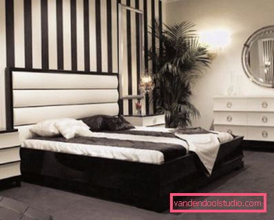 Design moderno della camera da letto