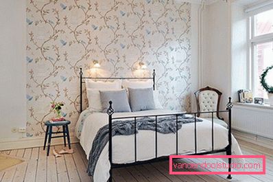 Design moderno della camera da letto