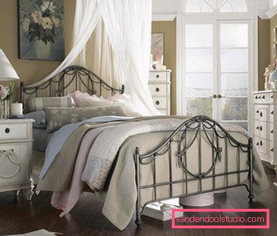 Design moderno della camera da letto