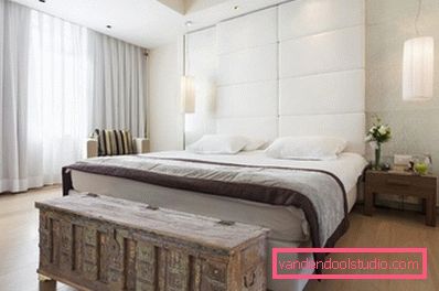 Design moderno della camera da letto
