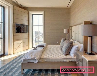 Design moderno della camera da letto
