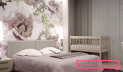 Design moderno della camera da letto