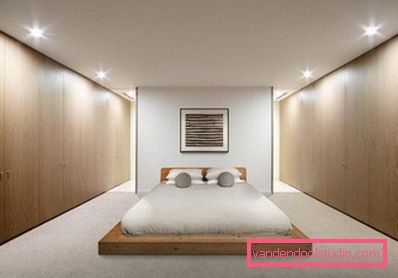 Design moderno della camera da letto