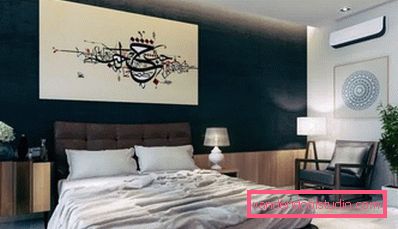 Design moderno della camera da letto