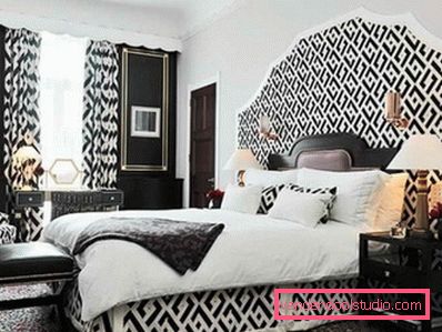 Design moderno della camera da letto