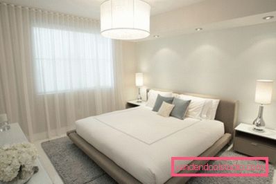 Design moderno della camera da letto
