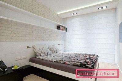 Design moderno della camera da letto