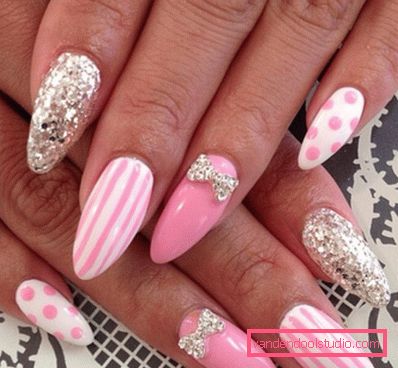 Bella manicure rosa 2019-2020 anni