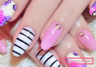 Bella manicure rosa 2019-2020 anni