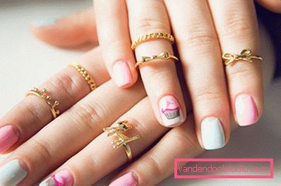 Bella manicure rosa 2019-2020 anni