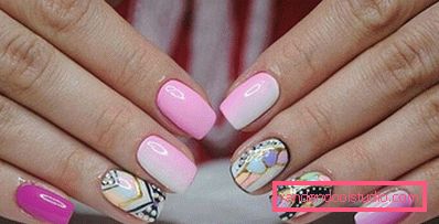 Bella manicure rosa 2019-2020 anni