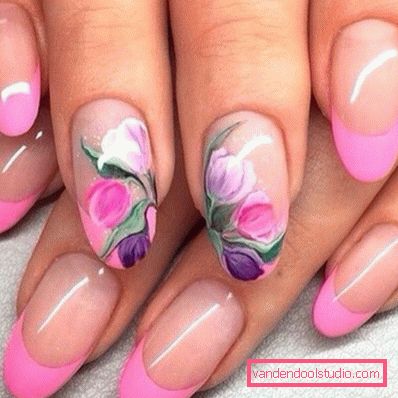 Bella manicure rosa 2019-2020 anni