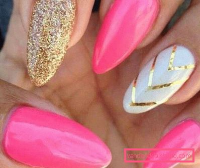 Bella manicure rosa 2019-2020 anni