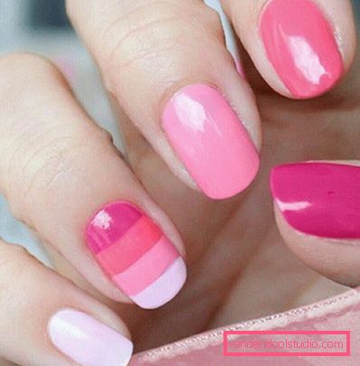 Bella manicure rosa 2019-2020 anni