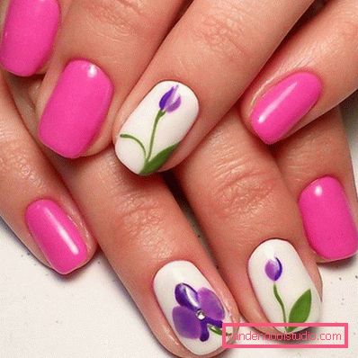 Bella manicure rosa 2019-2020 anni