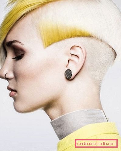 taglio di capelli corto creativo Taglio di capelli corto creativo - tendenza moda 2019