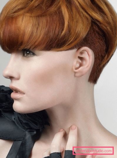 taglio di capelli corto creativo Taglio di capelli corto creativo - tendenza moda 2019