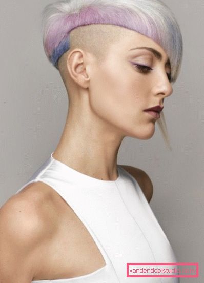 taglio di capelli corto creativo Taglio di capelli corto creativo - tendenza moda 2019