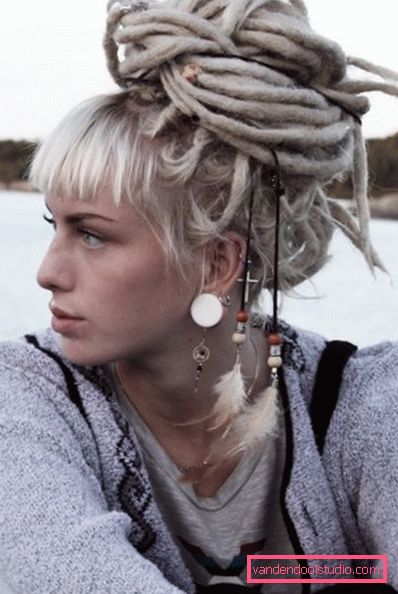 dreadlocks di acconciatura Acconciatura creativa con dreadlocks per donne e uomini - come fare e prendersi cura