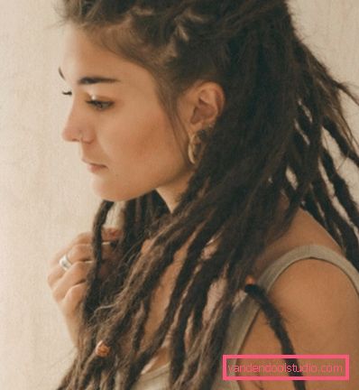 dreadlocks di acconciatura Acconciatura creativa con dreadlocks per donne e uomini - come fare e prendersi cura