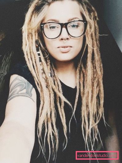 dreadlocks di acconciatura Acconciatura creativa con dreadlocks per donne e uomini - come fare e prendersi cura
