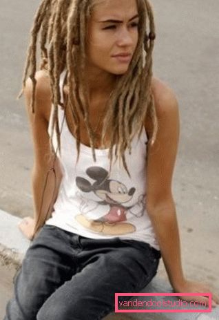 dreadlocks di acconciatura Acconciatura creativa con dreadlocks per donne e uomini - come fare e prendersi cura