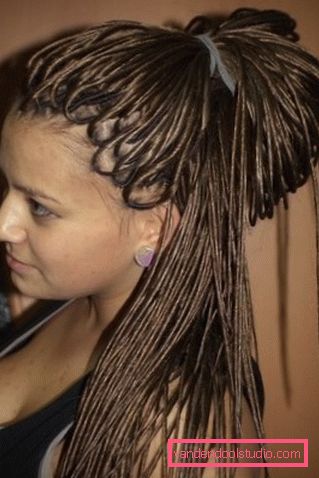 dreadlocks di acconciatura Acconciatura creativa con dreadlocks per donne e uomini - come fare e prendersi cura