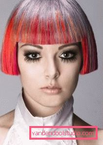 Colorazione creativa dei capelli a blocchi Colore creativo per capelli 2019 - non passare inosservati