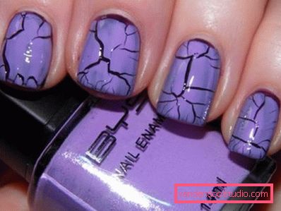 manicure viola-bordeaux manicure viola-bordeaux
