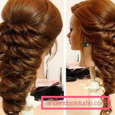 Acconciature per ballo su capelli medi Acconciature leggere e belle per ballo per capelli medi