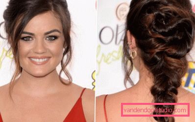 Acconciature per ballo su capelli medi Acconciature leggere e belle per ballo per capelli medi