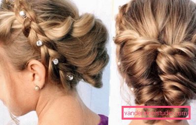 Acconciature per ballo su capelli medi Acconciature leggere e belle per ballo per capelli medi