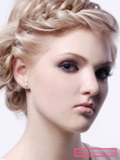 Acconciature per ballo su capelli medi Acconciature leggere e belle per ballo per capelli medi