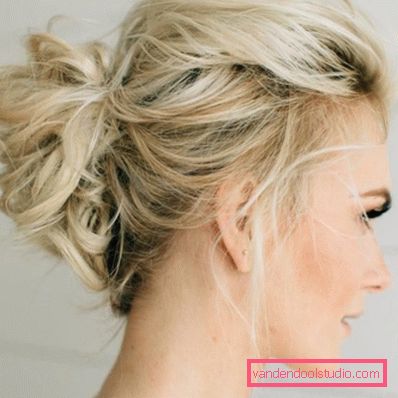 Acconciature per ballo su capelli medi Acconciature leggere e belle per ballo per capelli medi