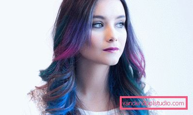 ragazza con i capelli luminosi ragazza con i capelli luminosi