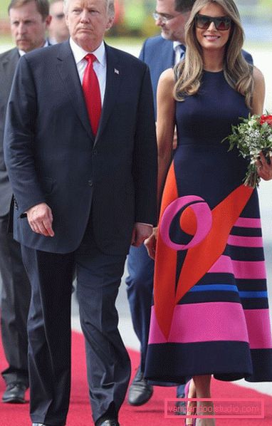 Splendida Melania Trump