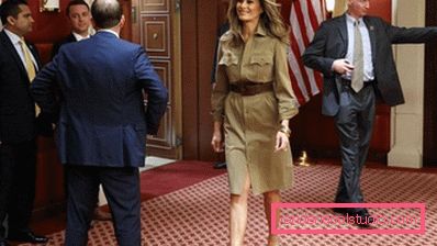 Splendida Melania Trump