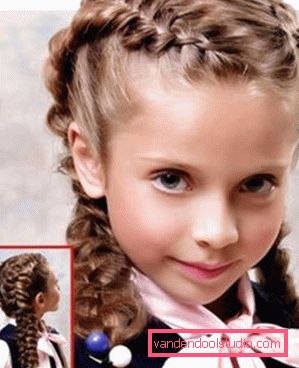 Le migliori pettinature per il 1 ° settembre per le ragazze