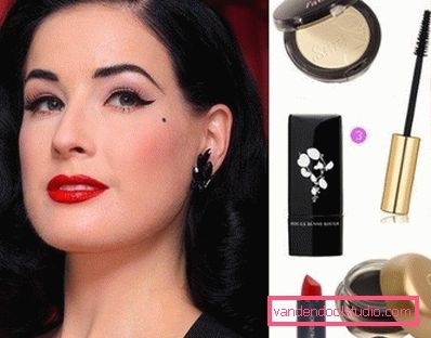 trucco Dita Von Teese trucco Dita Von Teese
